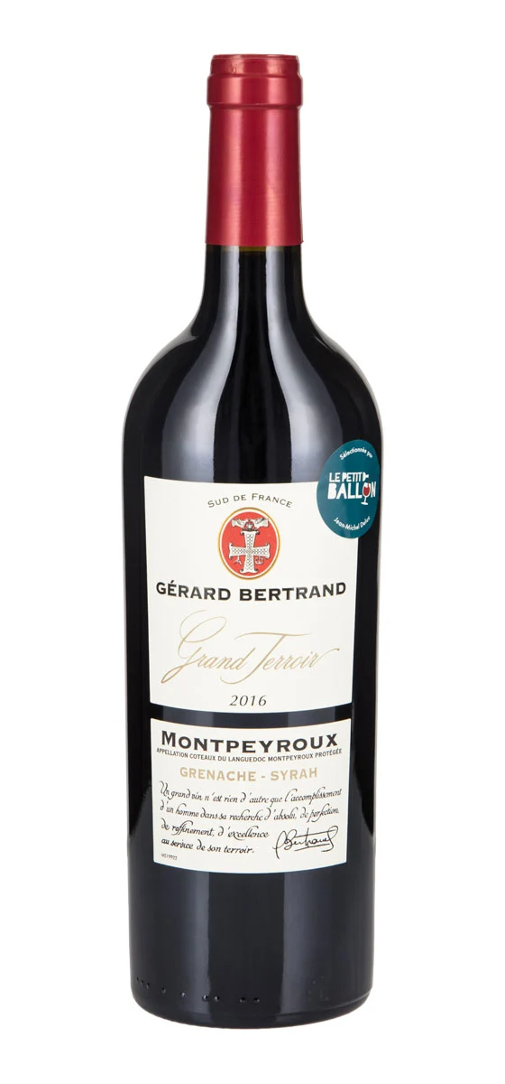 Gérard Bertrand - AOP Languedoc Montpeyroux - Rouge - 2016