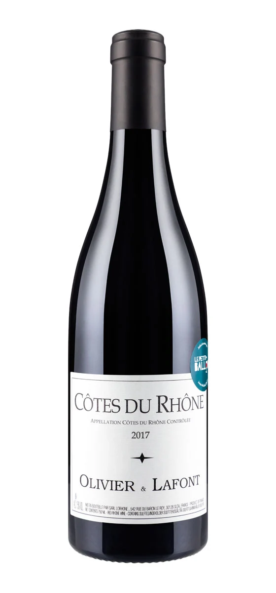 Olivier & Lafont - AOP Côtes-du-Rhône - Rouge - 2017
