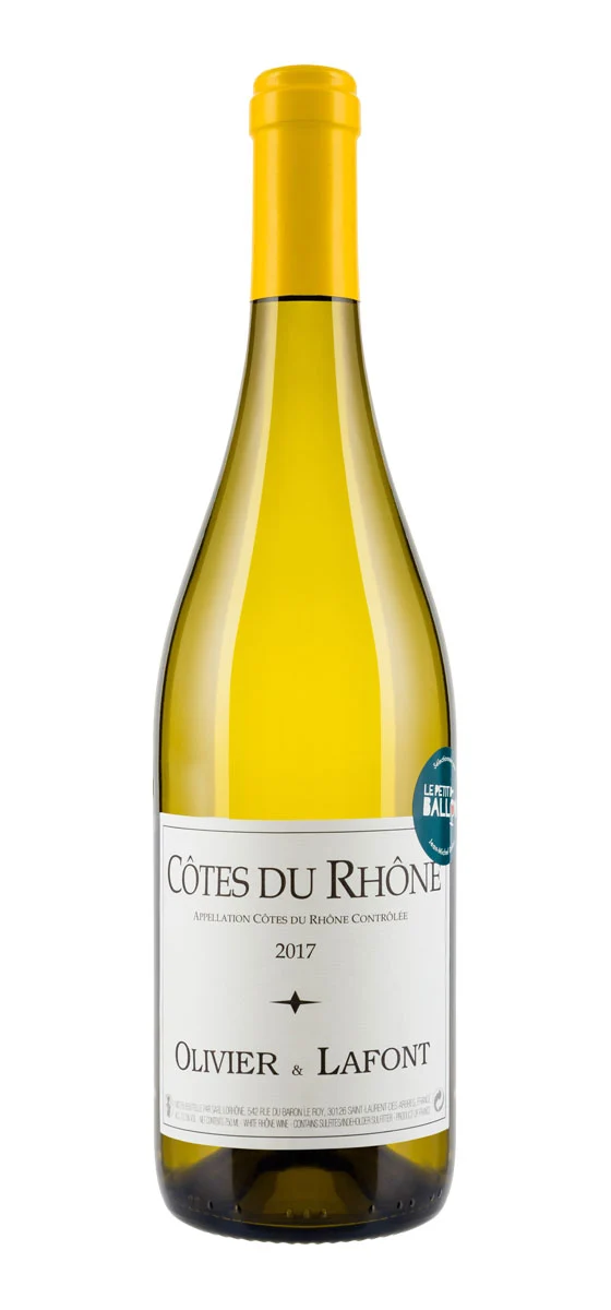 Olivier & Lafont - AOP Côtes-du-Rhône - Blanc - 2017