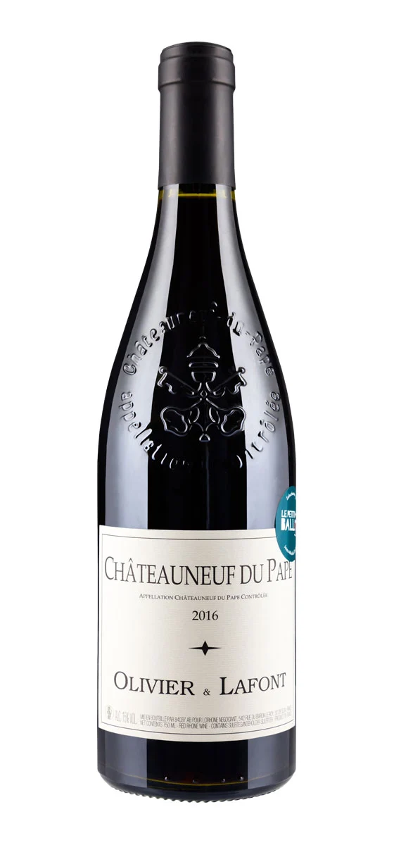 Olivier & Lafont - AOP Châteauneuf-du-Pape - Rouge - 2016
