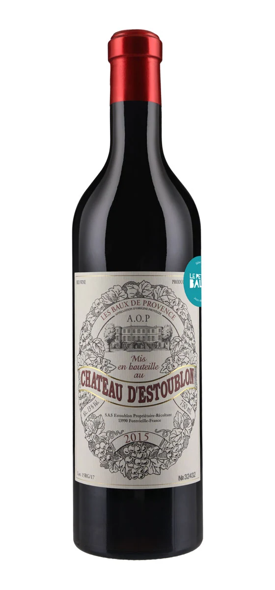 Château d'Estoublon - AOP Les-Baux-de-Provence - Rouge - 2015
