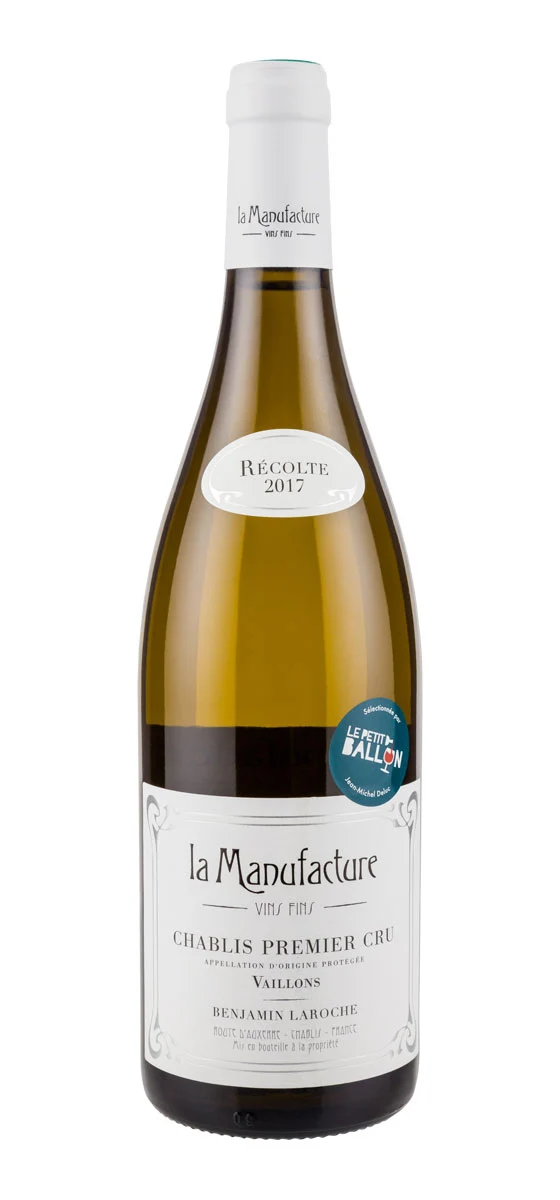La Manufacture - AOP Chablis Premier Cru - Blanc - 2017
