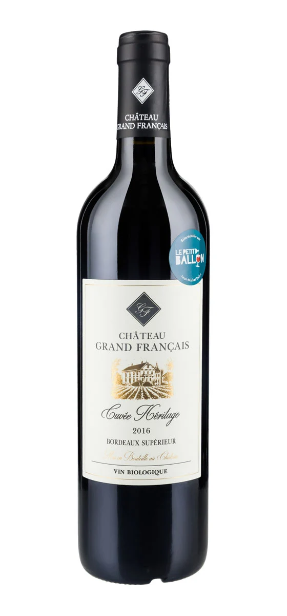 Château Grand Français - AOP Bordeaux Supérieur - Rouge - 2016
