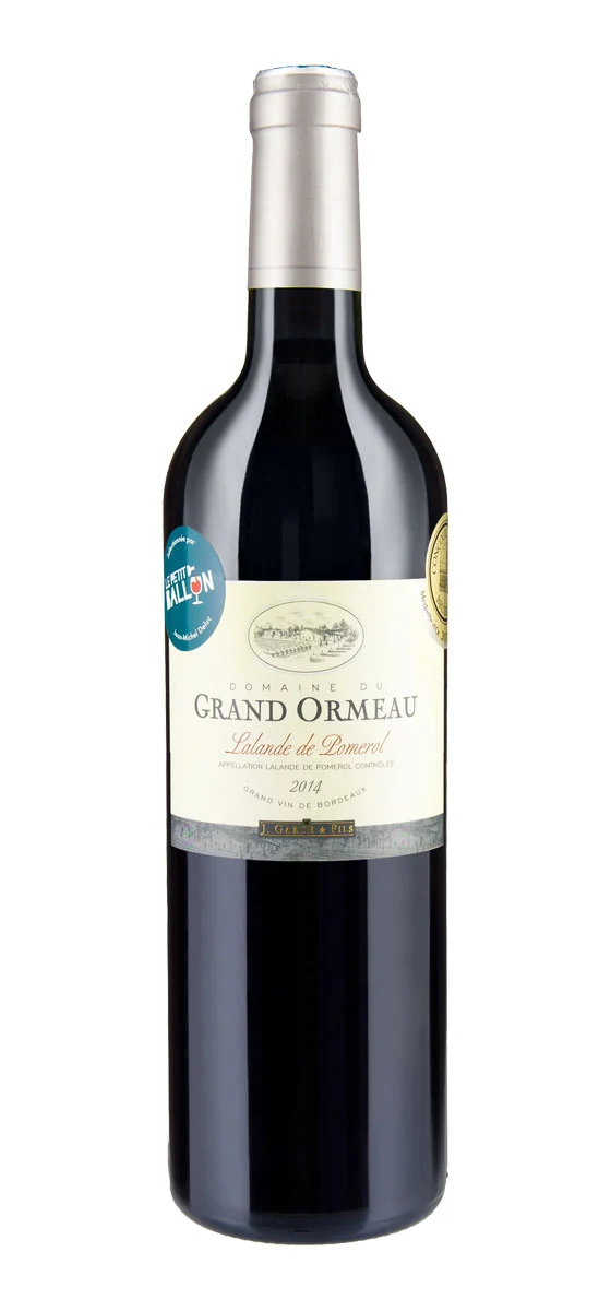 Domaine du Grand Ormeau - AOP Lalande-de-Pomerol - Rouge - 2014
