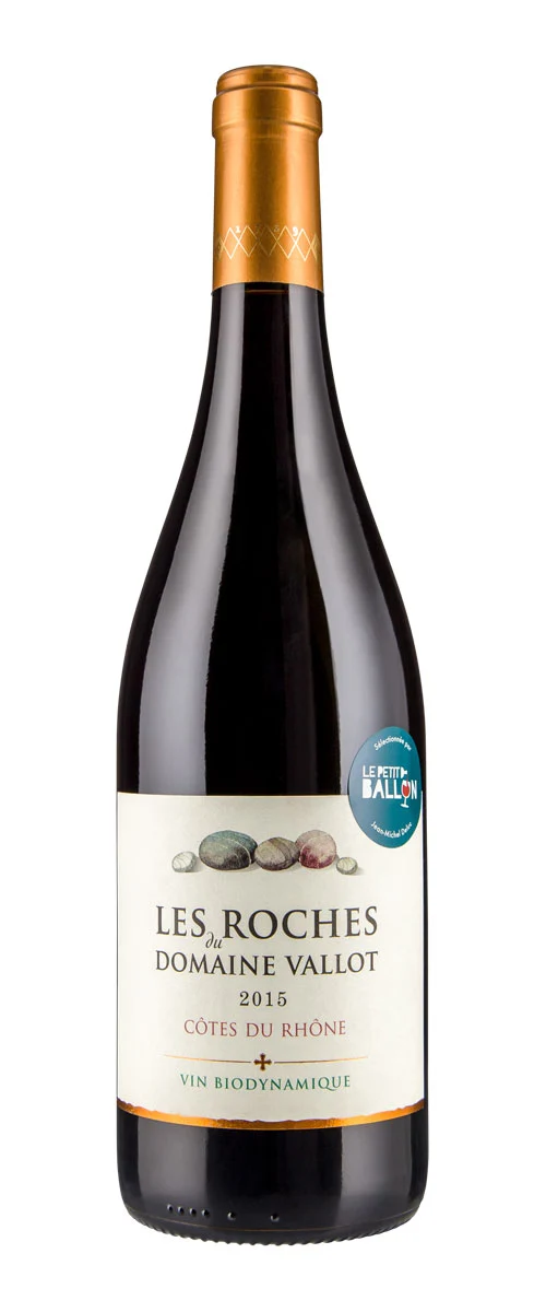 Domaine Vallot - AOP Côtes-du-Rhône - Rouge - 2015