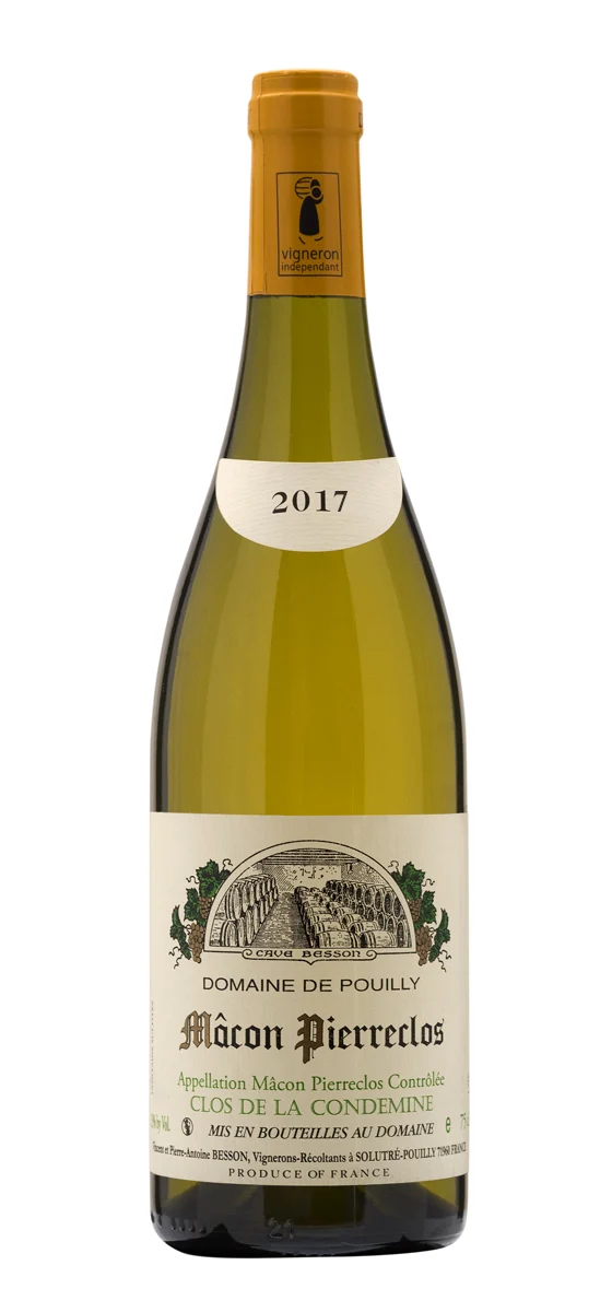 Domaine de Pouilly - AOP Mâcon Pierreclos - Blanc - 2017