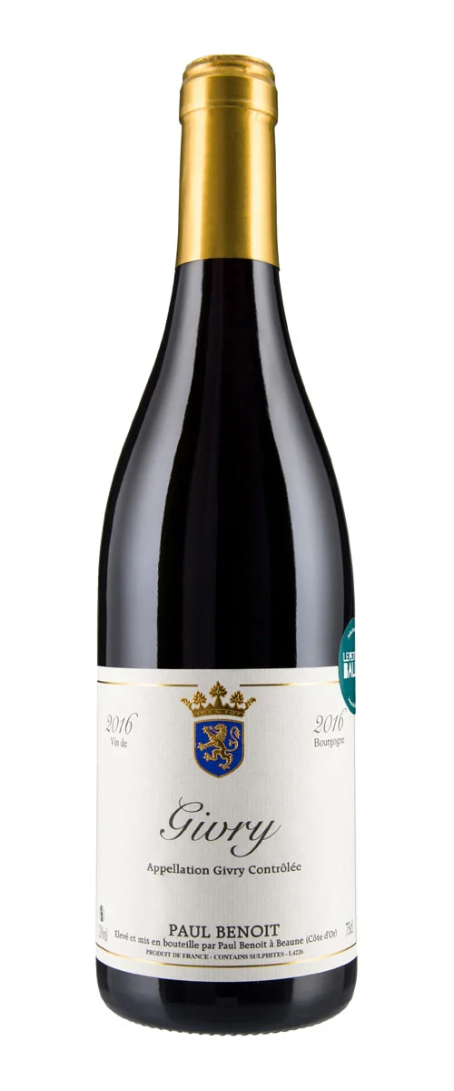 Maison Paul Benoit - AOP Givry - Rouge - 2016