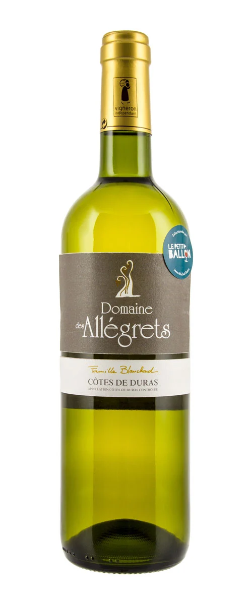 Domaine des Allégrets - Cuvée Blanc Sec - AOP Côtes-de-Duras - Blanc - 2016