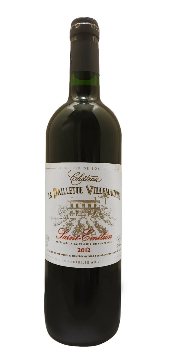 Château La Paillette Villemaurine - AOP Saint-Émilion - Rouge - 2012