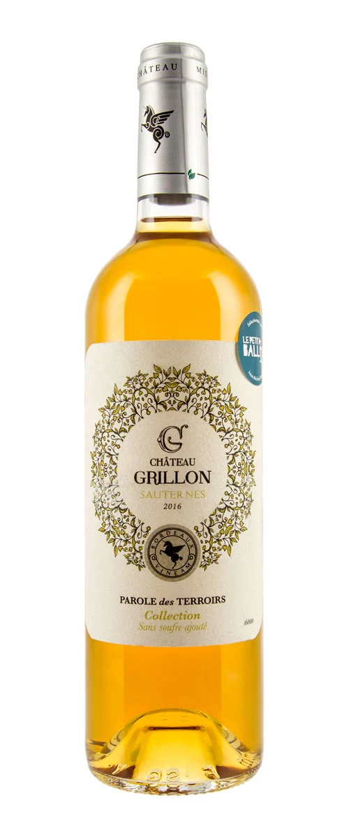 Château Grillon - AOP Sauternes - Blanc - 2016