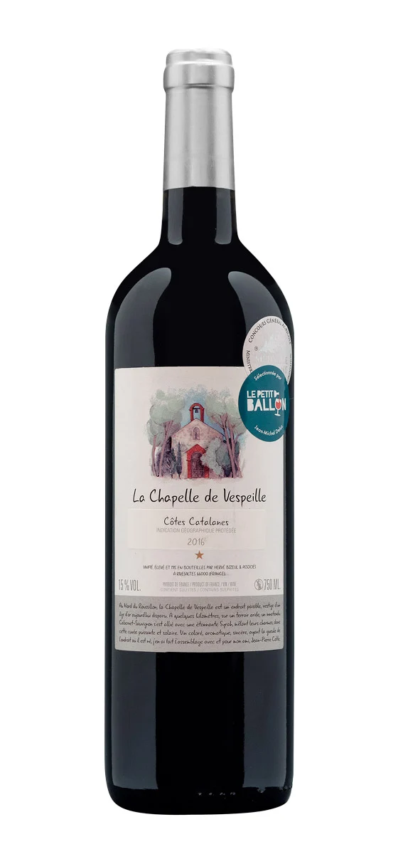 Hervé Bizeul & Associés - IGP Côtes Catalanes - Rouge - 2016
