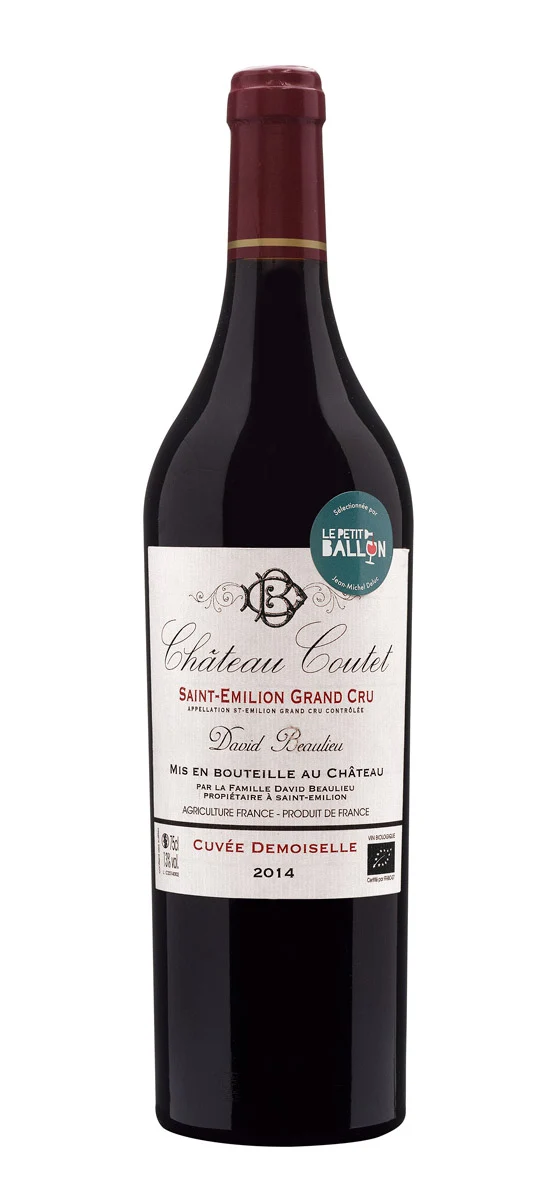 Château Coutet - AOP Saint-Émilion Grand Cru - Rouge - 2014