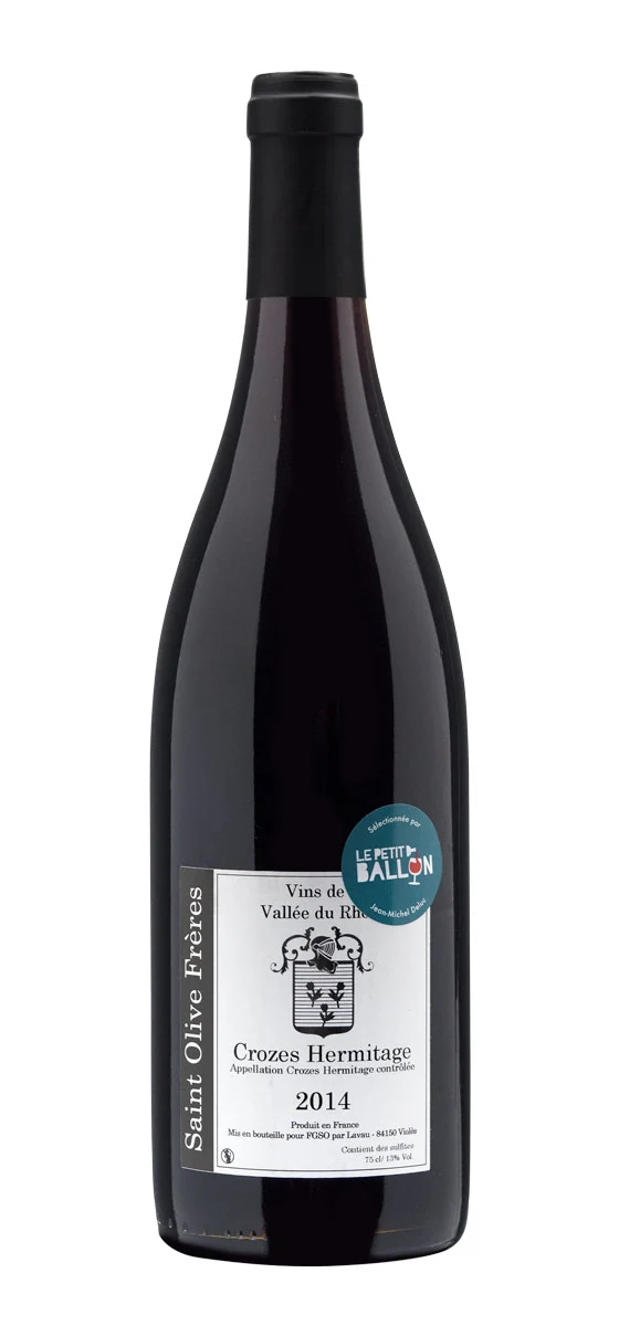 Saint Olive Frères - AOP Crozes-Hermitage - Rouge - 2014
