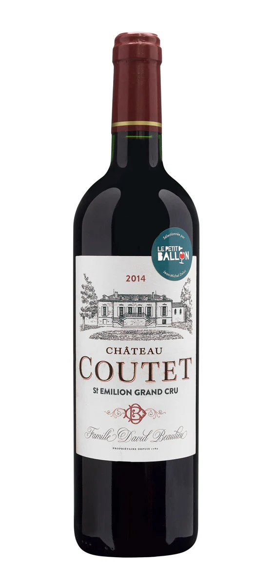 Château Coutet - AOP Saint-Émilion Grand Cru - Rouge - 2014