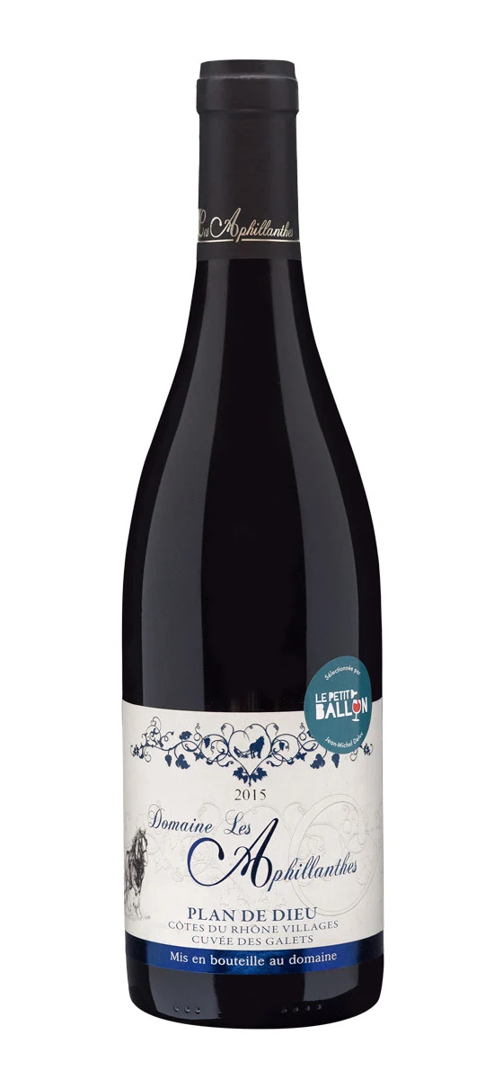 Domaine les Aphillanthes - AOP Côtes-du-Rhône-Villages Plan de Dieu - Rouge - 2015