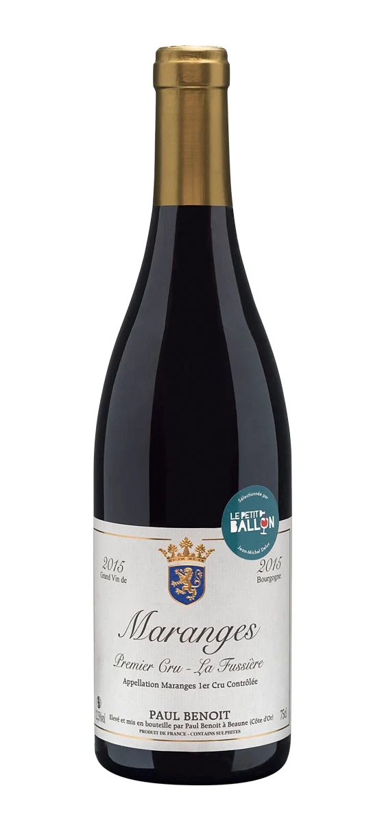 Maison Paul Benoit - AOP Maranges Premier Cru - Rouge - 2015