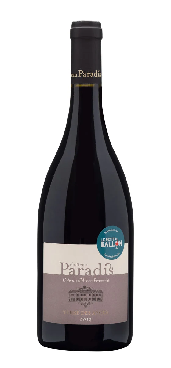 Château Paradis - AOP Côteaux-d'Aix-en-Provence - Rouge - 2012