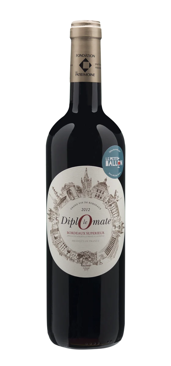 Le Diplomate - AOP Bordeaux - Rouge - 2012