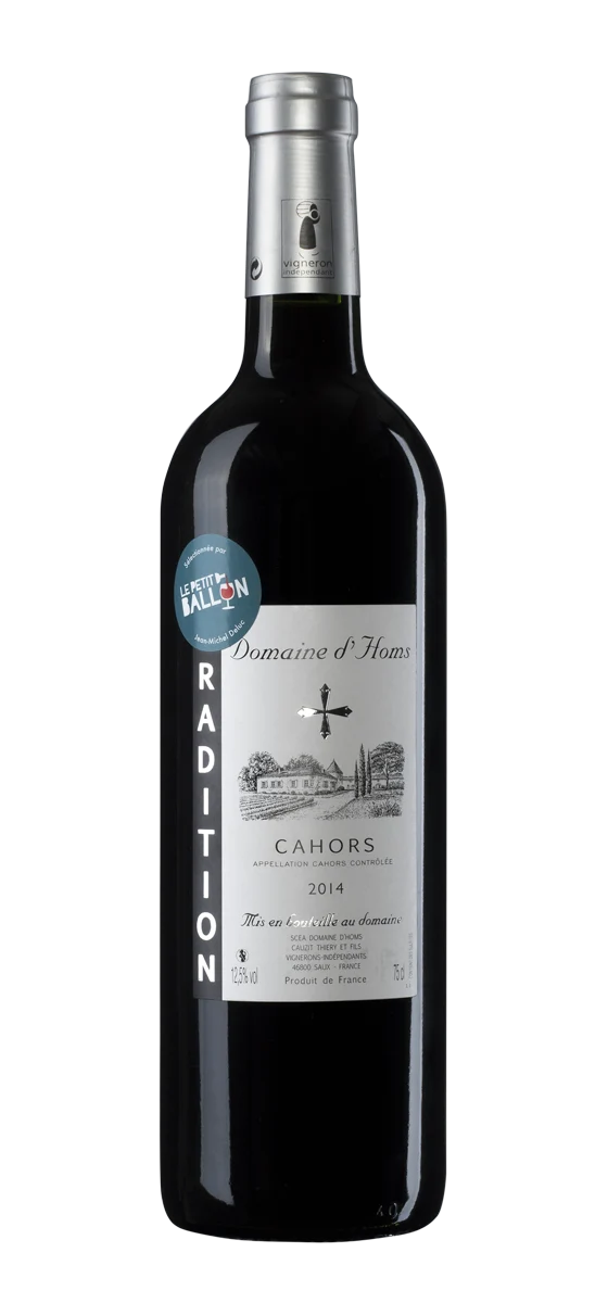 Domaine d'Homs - AOP Cahors - Rouge - 2014