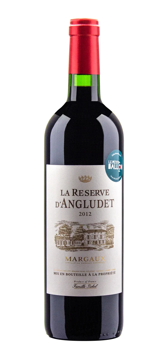 Château d'Angludet - AOP Margaux - Rouge - 2012