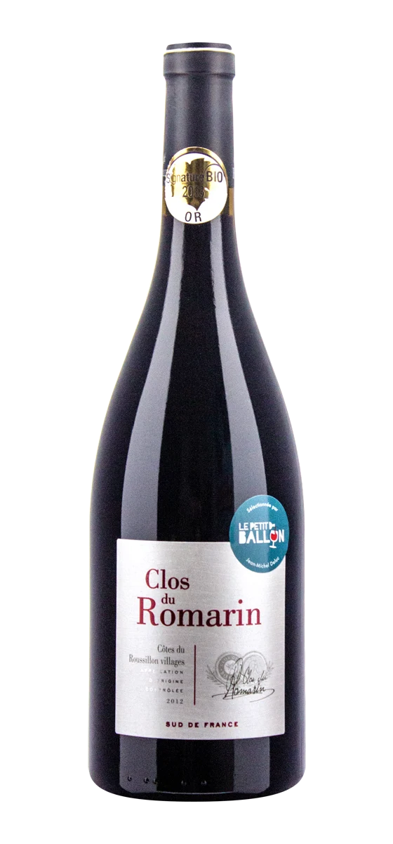 Domaine du Clos du Romarin - AOP Côtes-du-Roussillon-Villages - Rouge - 2012