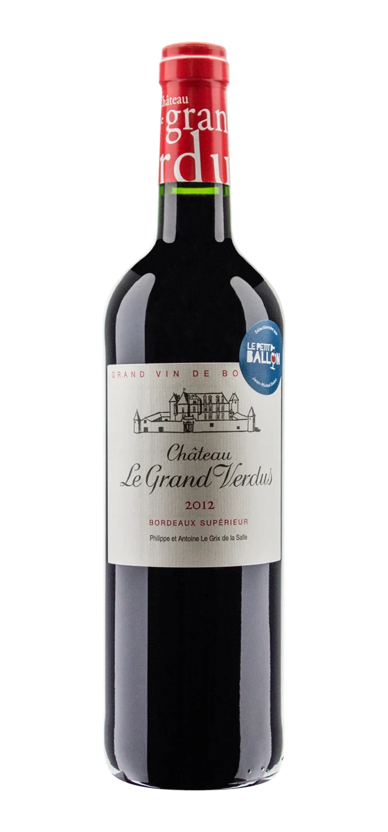 Château Le Grand Verdus - AOP Bordeaux Supérieur - Rouge - 2012