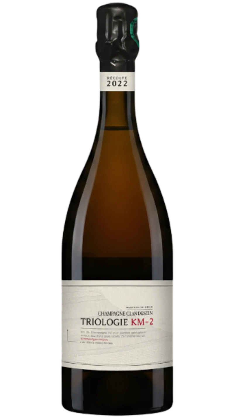 Champagne Brut Nature Triologie KM2 - R22 - Champagne Clandestin