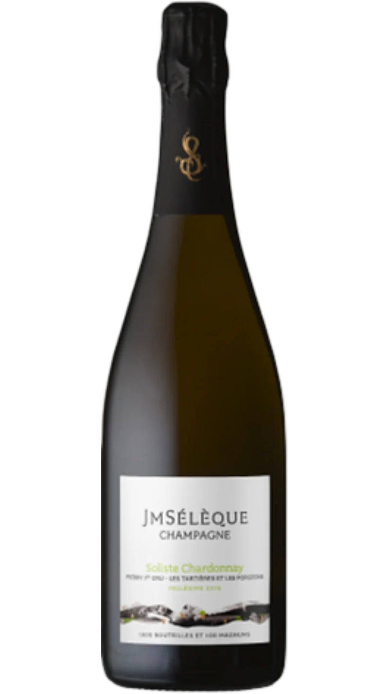 Champagne Extra-Brut Soliste Chardonnay Pierry 1er Cru Les Tartières et Les Porgeons - 2020 - Champagne JM Sélèque
