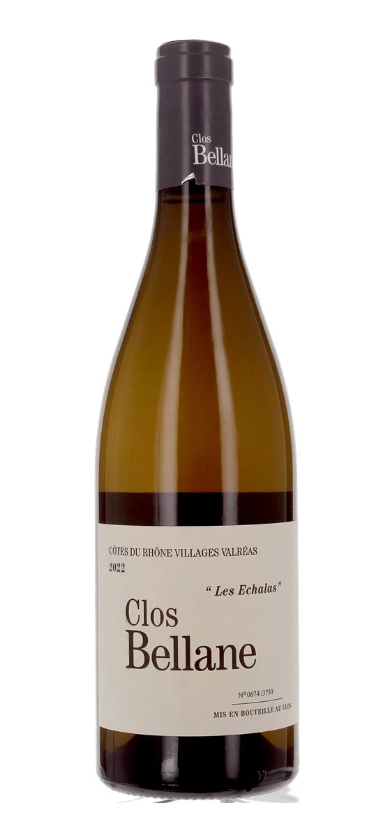 Clos Bellane - Les Échalas - AOP Côtes-du-Rhône-Villages Valréas - Blanc - 2022