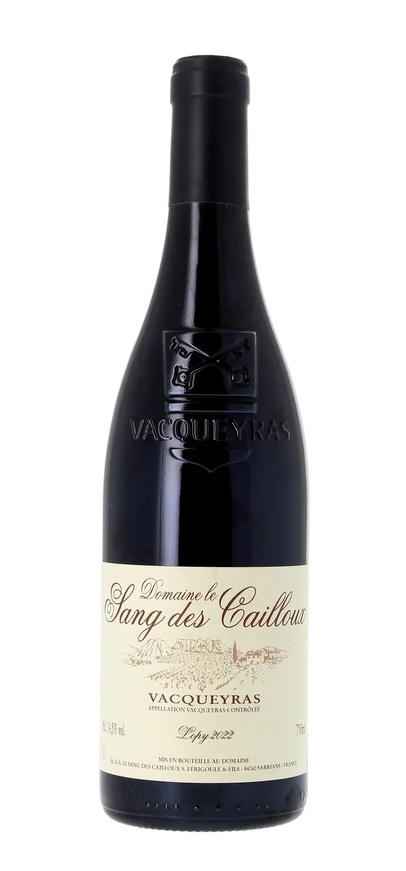 Domaine Le Sang des Cailloux - Lopy - AOP Vacqueyras - Rouge - 2022