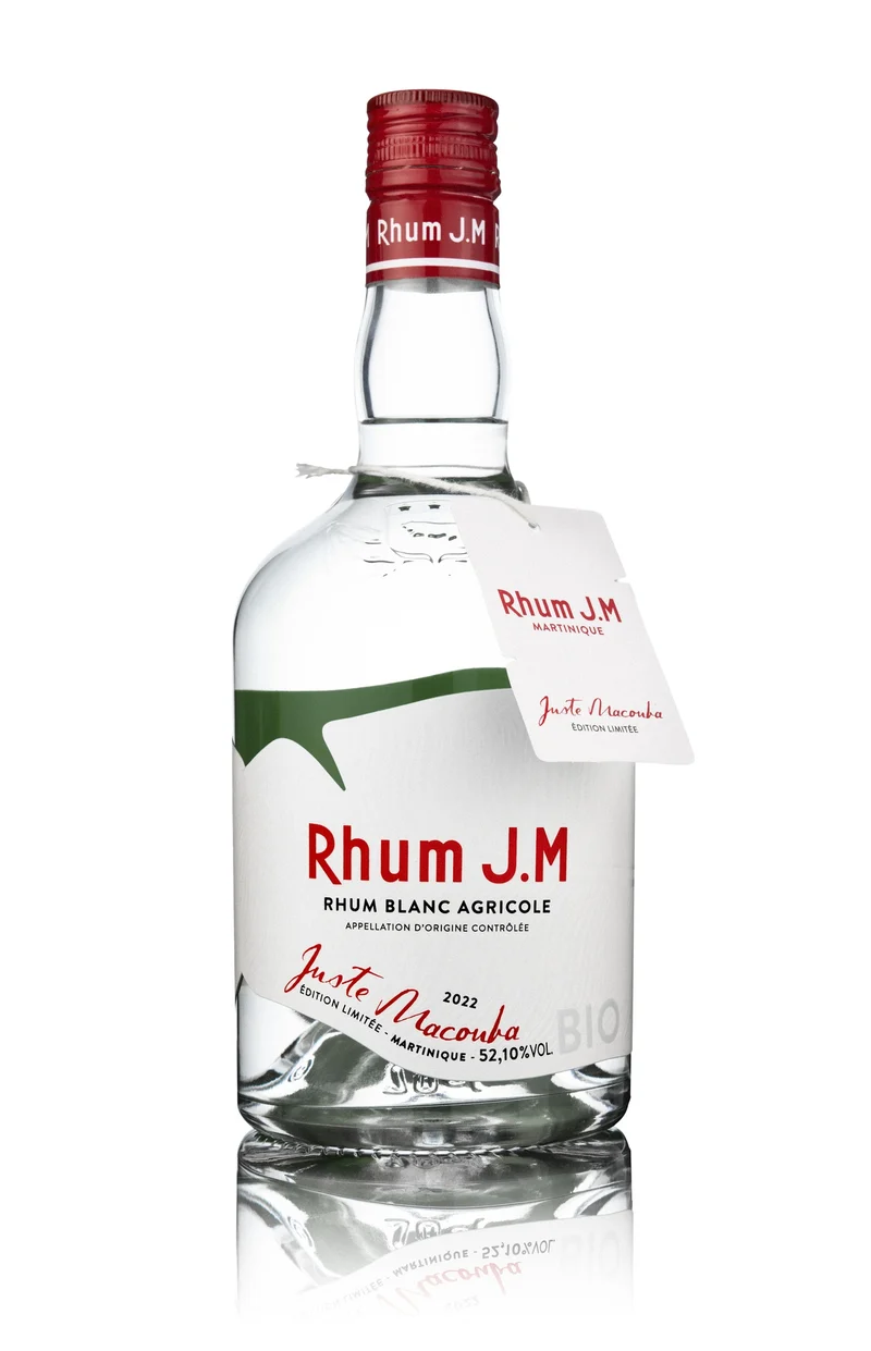Rhum JM - Juste Macouba - AOP Rhum Martinique - Blanc - 2022