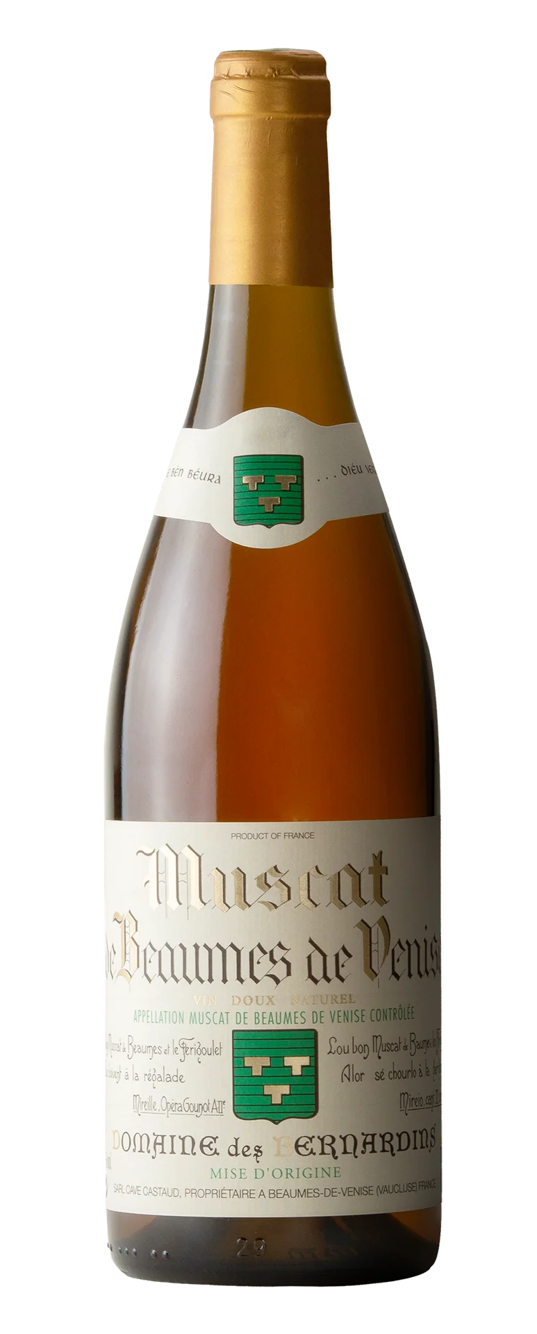 Domaine des Bernardins - Muscat de Beaumes de Venise - AOP Muscat de Beaumes-de-Venise - Blanc - 2024