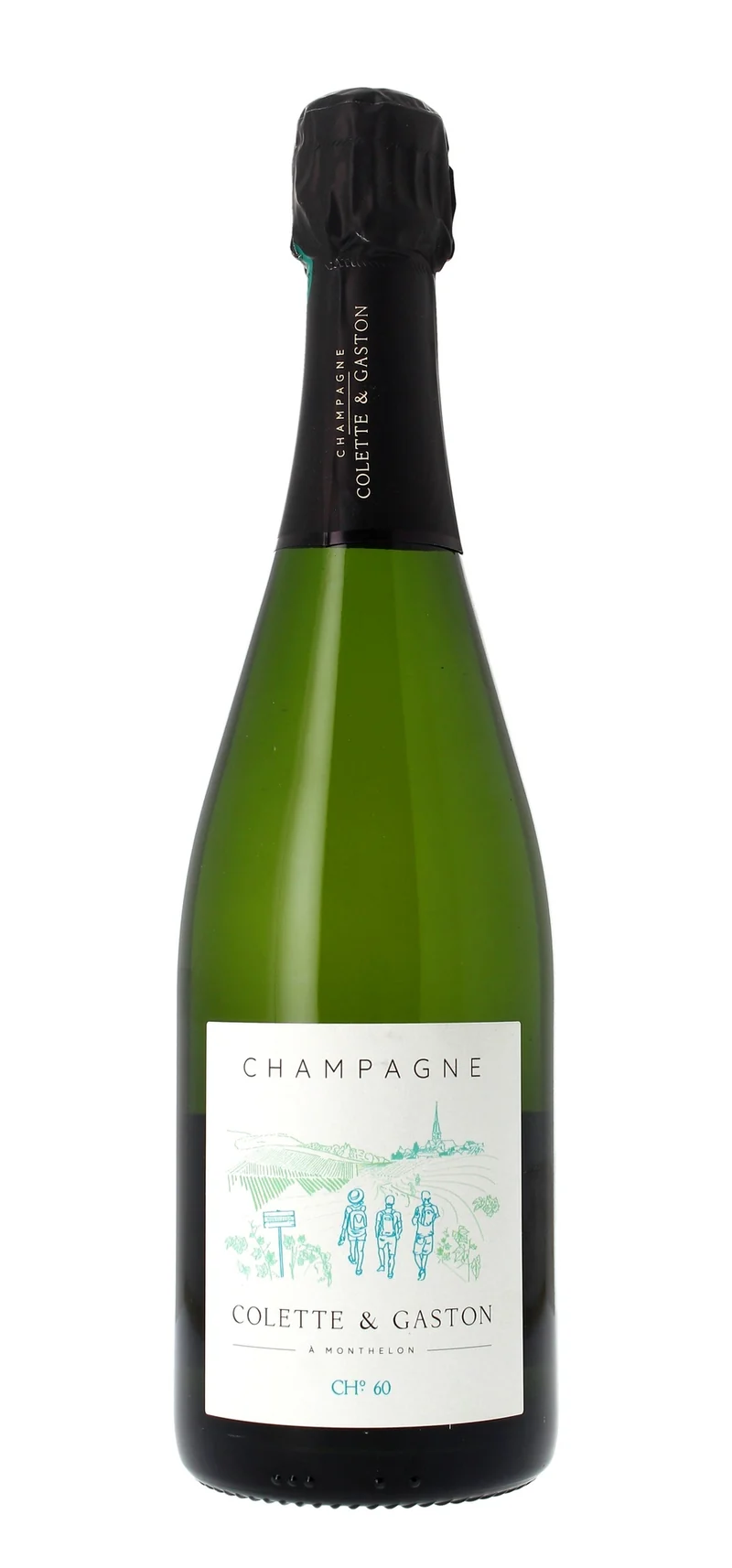 Champagne Colette & Gaston - CH° 60 - AOP Champagne - Blanc