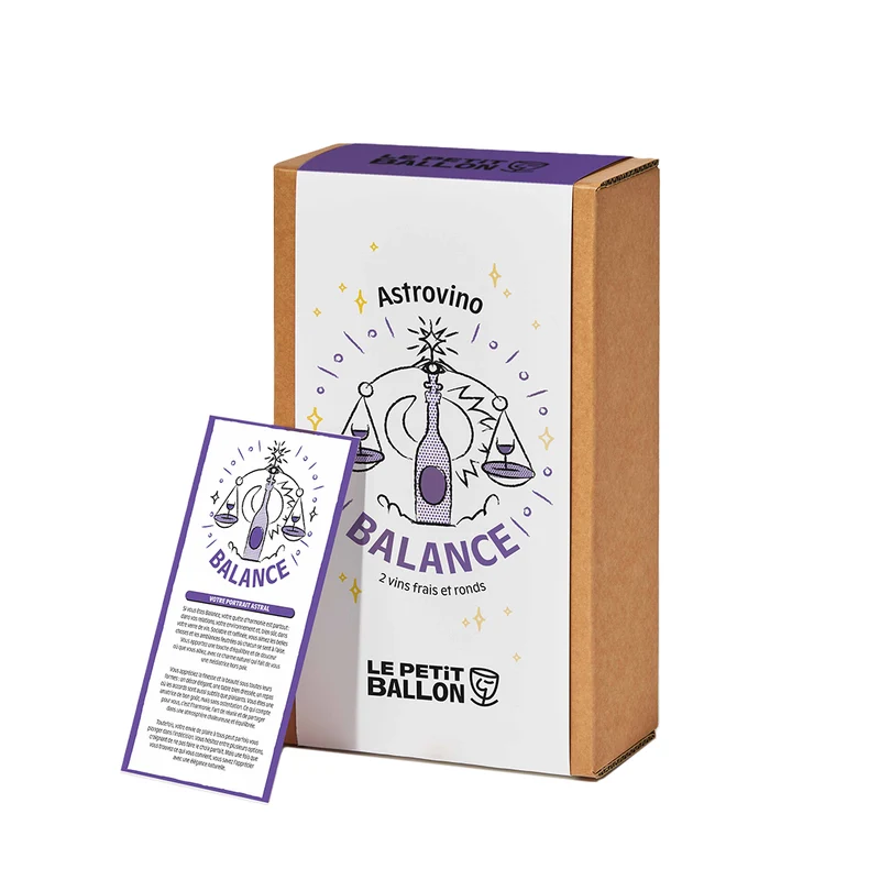 Coffret Astro - Signe Balance - 2 bouteilles