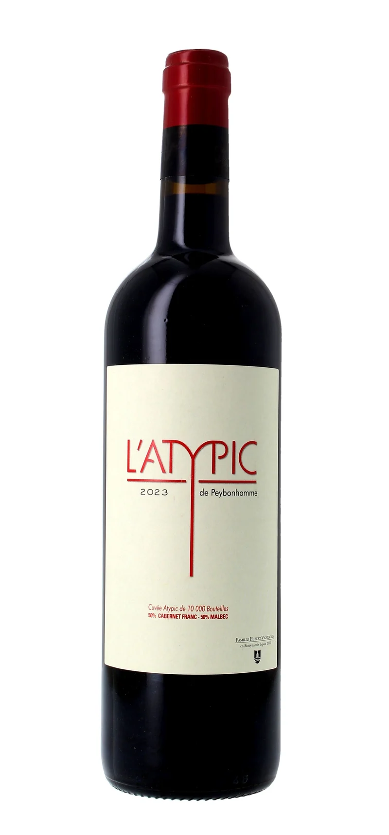 Famille Hubert Vignerons - L'Atypic - Vin de France - Rouge - 2023