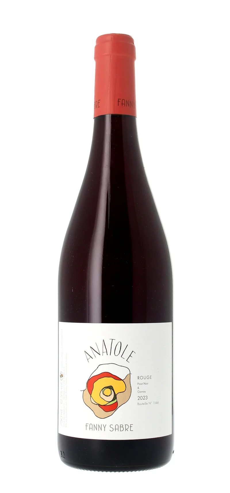 Domaine Fanny Sabre - Cuvée Anatole - Vin de France - Rouge - 2023