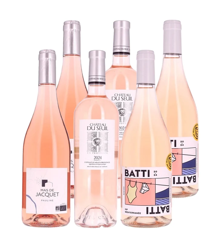Best-of Rosé 2024 - 6 bouteilles - Rosé