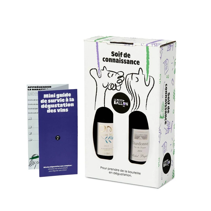 Coffret Soif de connaissance - 2 bouteilles