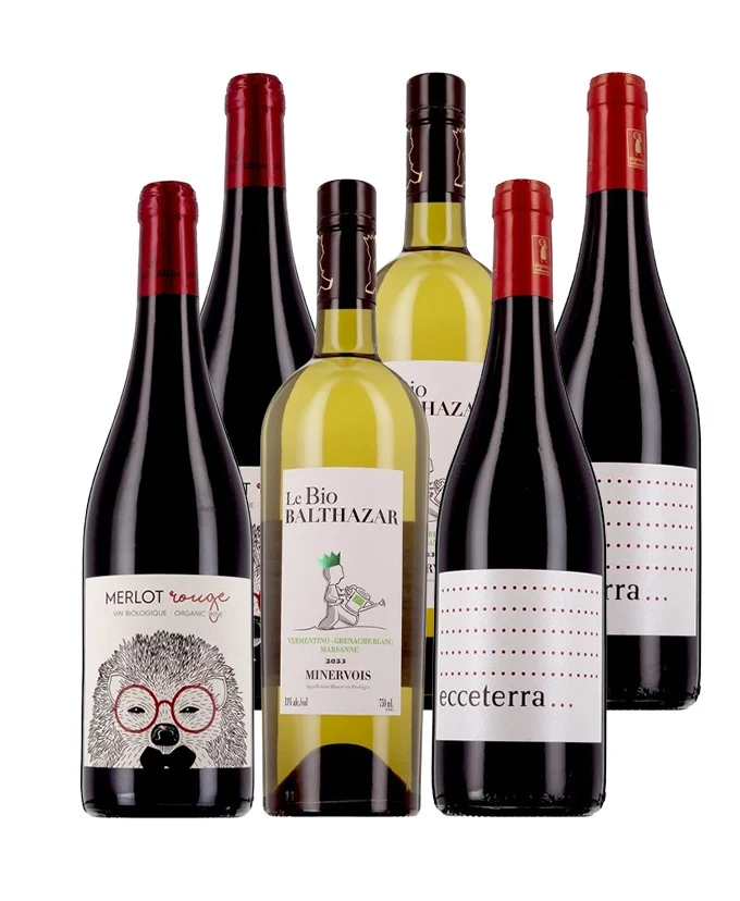 Languedoc-Roussillon - 100% best-sellers - 6 bouteilles