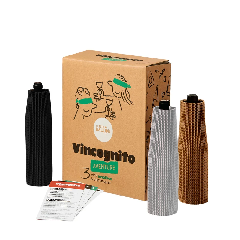Vincognito aventure Edition 2025 - Coffret dégustation à l'aveugle