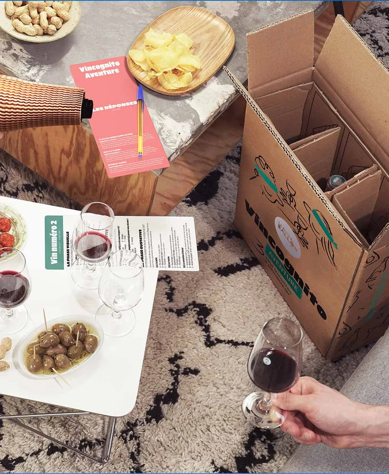 Vincognito aventure Edition 2025 - Coffret dégustation à l'aveugle