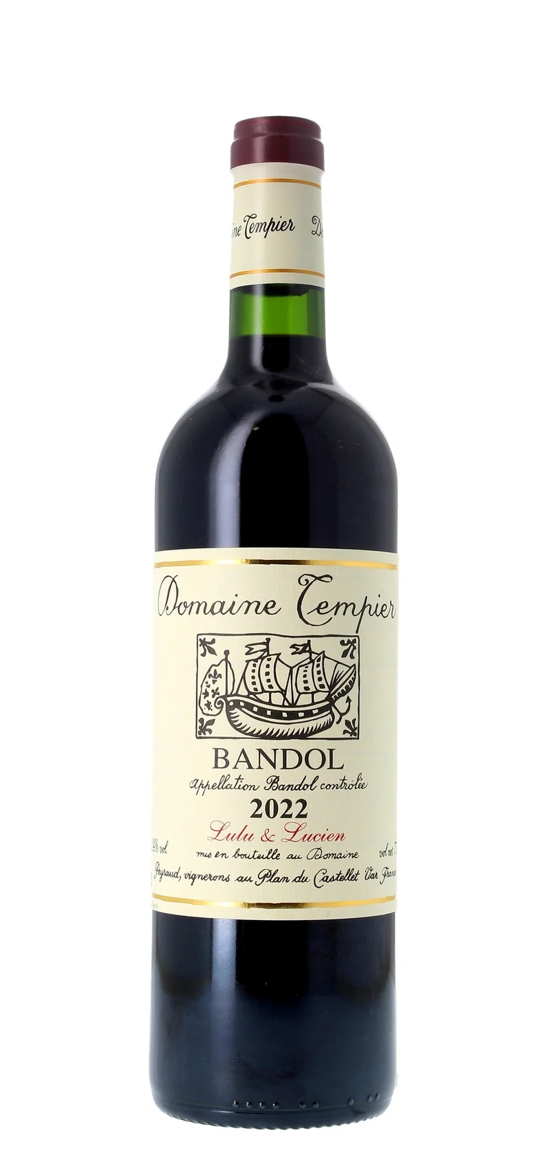 Domaine Tempier - Lulu & Lucien - AOP Bandol - Rouge - 2022