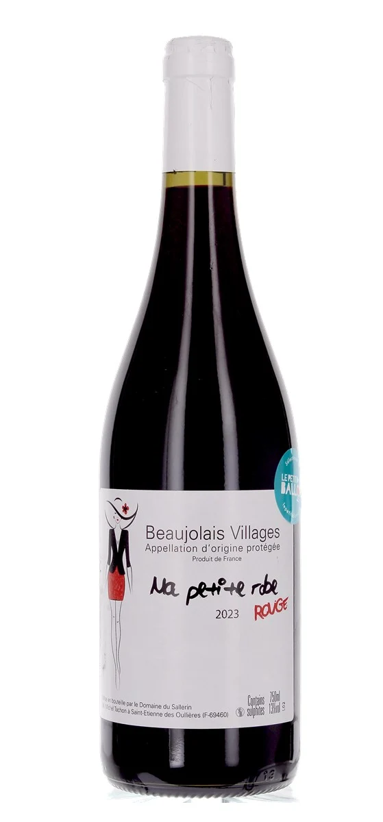 Domaine du Sallerin - Ma petite robe rouge Beaujolais Villages 2023 - AOP Beaujolais-Villages - Rouge - 2023