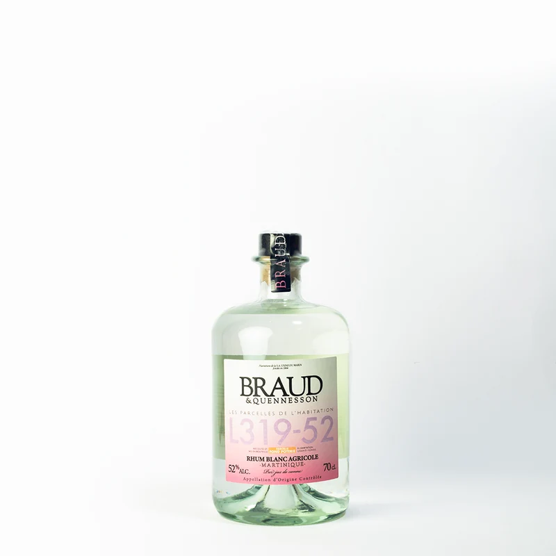 Rhum Blanc L319-52 — Parcelles de l'Habitation