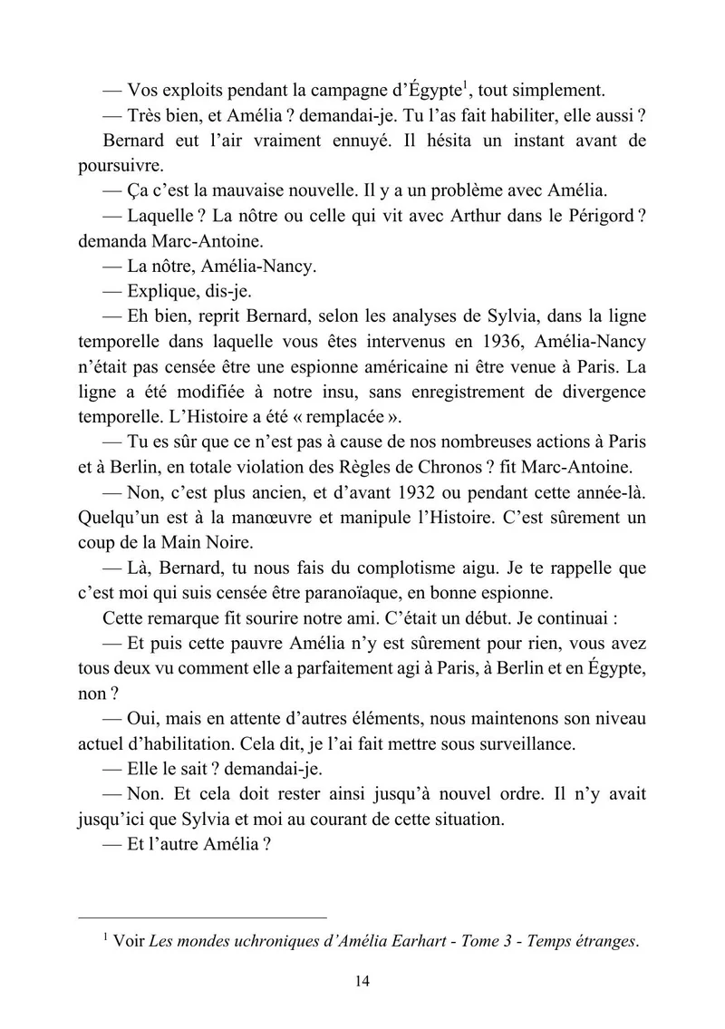 Les mondes uchroniques d'Amelia Earhart - Tome IV : Amélia la Noire