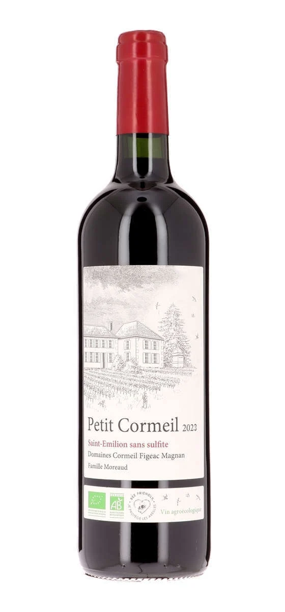 Domaine Cormeil Figeac Victor Moreaud - Petit Cormeil - AOP Saint-Émilion - Rouge - 2023