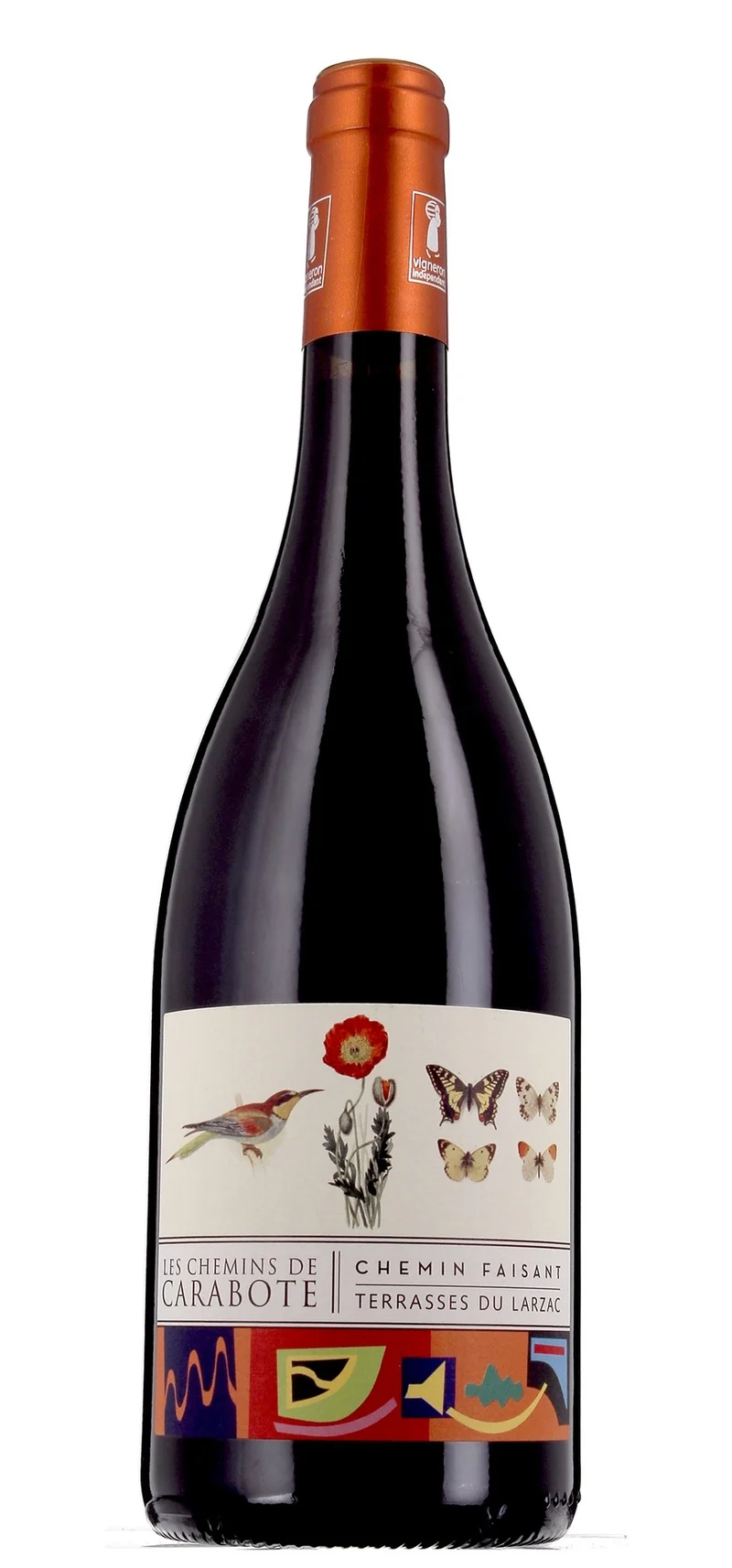 Les Chemins de Carabote - AOP Terrasses du Larzac - Rouge - 2018