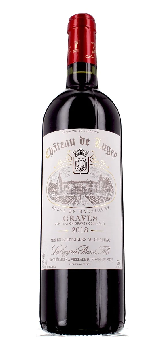 Château de Lugey - AOP Graves - Rouge - 2018