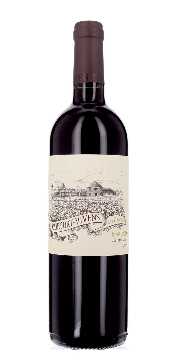 Château Durfort Vivens - Les Plantes - AOP Margaux - Rouge - 2019