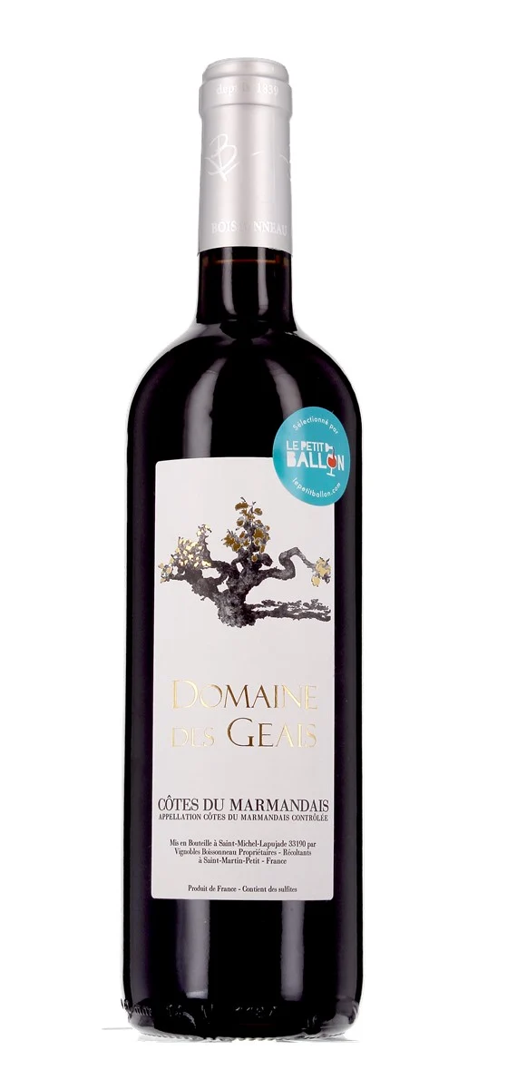 Domaine des Geais - Côtes du Marmandais - AOP Côtes-du-Marmandais - Rouge - 2018